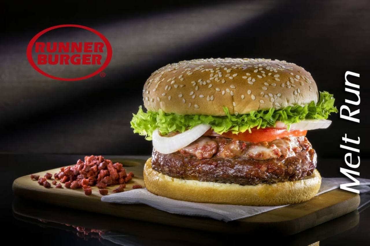 Hamburguesa Melt Run de Runner Burger